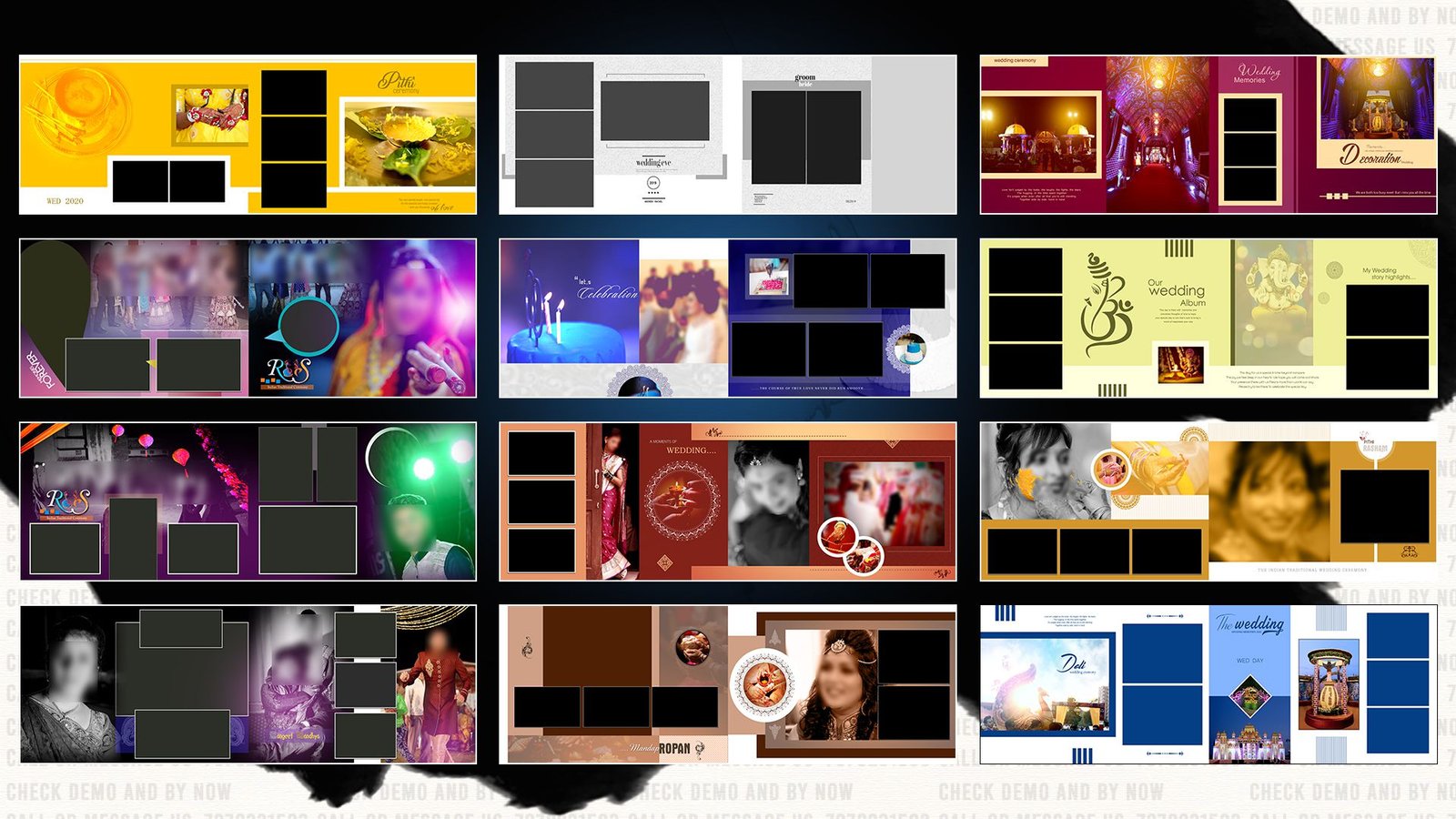 Designer concept album page