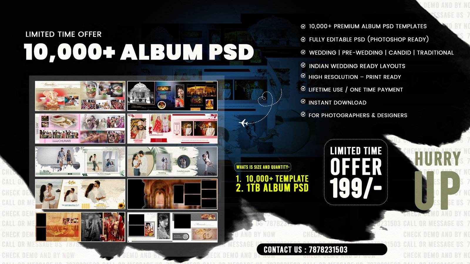 Album PSD Bundle Preview