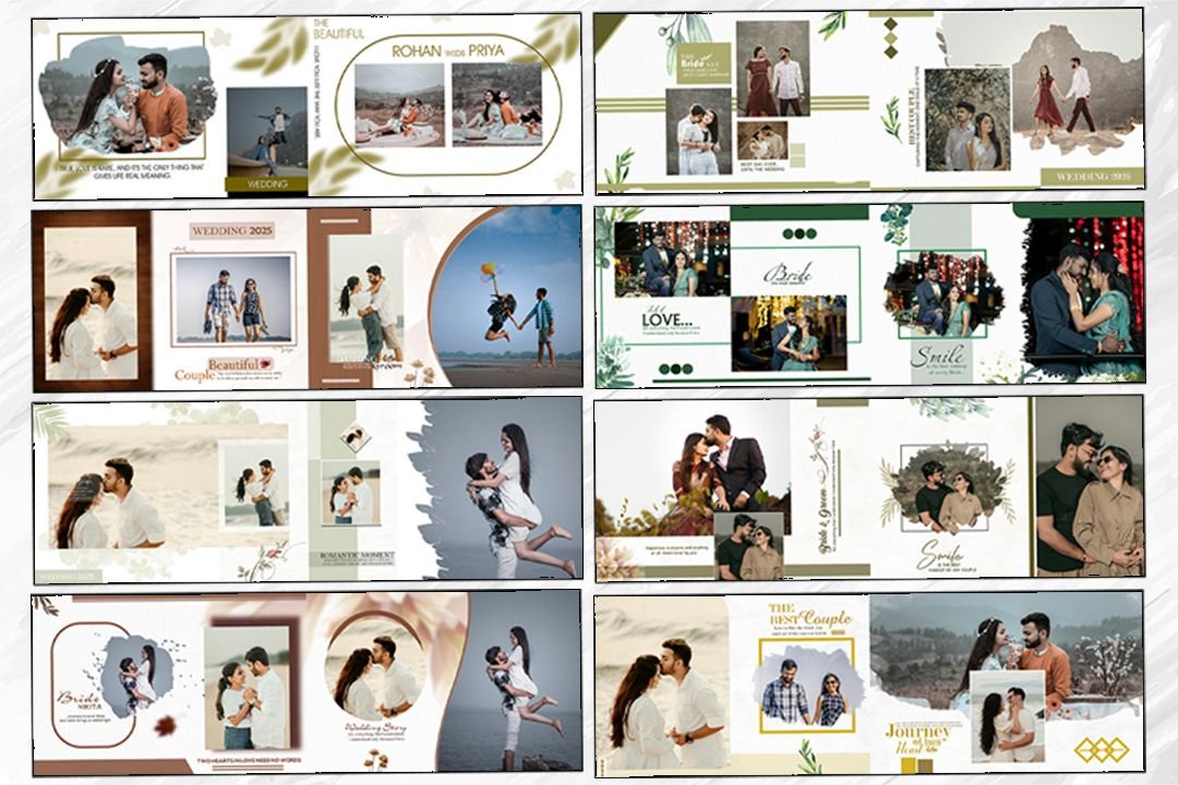 Cinematic Pre-Wedding PSD